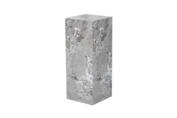 Picture of DELRAY Sintered Stone Pedestal Stand/Display Plinth(Gloss Grey) - H80