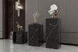 Picture of DELRAY H40/H60/H80 Sintered Stone Pedestal Stand/Display Plinth(Gloss Black)