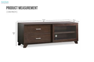 Picture of LAMELLE 152 2-Drawer TV Unit
