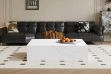 Picture of DELRAY 122cm Sintered Stone Coffee Table (Matte White)