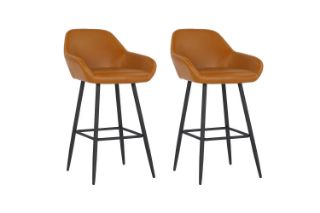 Picture of GOMEZ Accent Bar Chair (Yellow) - 2 Chairs in 1 Carton