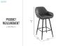 Picture of GOMEZ Accent Bar Chair (Grey)