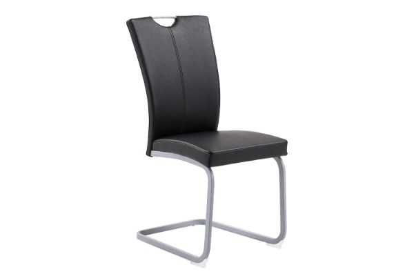 Picture of EDAN High Back Dining Chair with Powder Coating Base (Elegant Black) - Each
