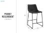 Picture of KRISTA Bar Chair (Black)