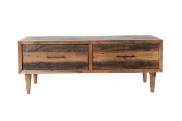 Picture of [FLOOR MODEL CLEARANCE] HENDRIX Solid Reclaimed Pine Wood Coffee Table