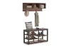 Picture of [FLOOR MODEL CLEARANCE] KANA 80 Coat Hanger + Shoe Rack
