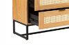 Picture of [FLOOR MODEL CLEARANCE] SAILOR 6 Drawer Chest with Rattan Design (Oak Colour)