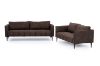 Picture of BARTLET Air Leather Sofa Range (Chocolate) - 3+2 Sofa Set