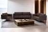 Picture of BARTLET 3/2/1 Seater Air Leather Sofa Range (Chocolate)