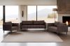 Picture of BARTLET 3/2/1 Seater Air Leather Sofa Range (Chocolate)