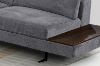 Picture of [FLOOR MODEL CLEARANCE]  OLSEN Aragon Fabric Corner Sofa (Grey)