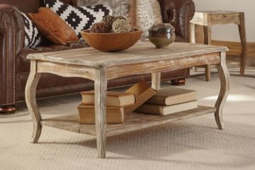 Picture of ELINA Rectangular Solid Birch Wood Coffee Table