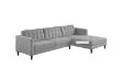 Picture of MELROSE Sectional Sofa (Light Grey) - Chaise Facing Right 