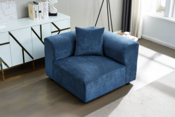 Picture of  [FLOOR MODEL CLEARANCE] BARI Memory Foam Fabric Modular Sofa - Corner