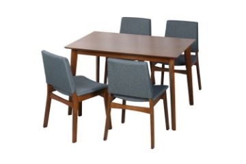 Picture of [FLOOR MODEL CLEARANCE] KORY 5PC Dining Set (Grey)