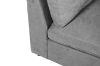 Picture of ASPECT Nappa Fabric Memory Foam Sectional Modular Sofa (Grey) - Armless