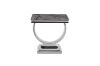Picture of [FLOOR MODEL CLEARANCE] OPHELIA 60 Marble Top Stainless Steel Legs Side Table