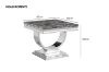 Picture of [FLOOR MODEL CLEARANCE] OPHELIA 60 Marble Top Stainless Steel Legs Side Table
