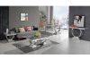 Picture of [FLOOR MODEL CLEARANCE] OPHELIA 60 Marble Top Stainless Steel Legs Side Table