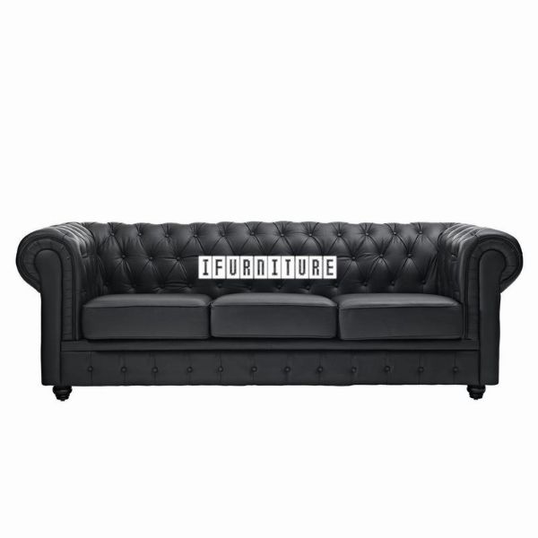Picture of WESTMINSTER 3 Seater Chesterfield Sofa *Full Italian Leather