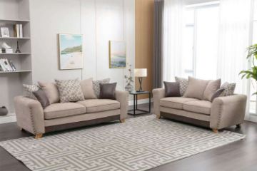 Picture of ARLO Fabric Sofa Range - 3+2 Seater