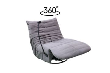 Picture of REPLICA TOGO 360° Swivel Reclining Lounge Chair With Mobile Holder (Grey)