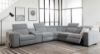 Picture of [FLOOR MODEL CLEARANCE] GRENATA Memory Foam Sectional Power Reclining Sofa