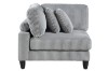 Picture of VIANNA Corduroy Sectional Modular Sofa Range (Grey) - 6PC Big Combo Set