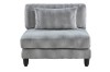 Picture of VIANNA Corduroy Sectional Modular Sofa Range (Grey) - 6PC Big Combo Set
