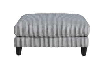 Picture of VIANNA Corduroy Sectional Modular Sofa Range (Grey) - Ottoman