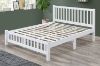 Picture of FORESTER Solid Wood Single/Double/Queen Size Bed Frame (White)