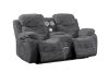Picture of GRACEY 2 Seater Power Reclining Sofa (Grey) -  2 Seat with Bluetooth Speaker & USB Port (2RRC)