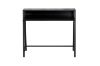 Picture of EMMI 100 Dual-Tier Office Desk with Shelf (Black)
