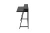 Picture of EMMI 100 Dual-Tier Office Desk with Shelf (Black)