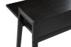 Picture of EMMI 100 Dual-Tier Office Desk with Shelf (Black)