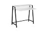 Picture of EMMI 100 Dual-Tier Office Desk with Shelf (White)