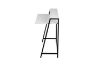 Picture of EMMI 100 Dual-Tier Office Desk with Shelf (White)