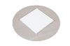 Picture of LAVANT Round Sintered Stone Table Top (White) - D60