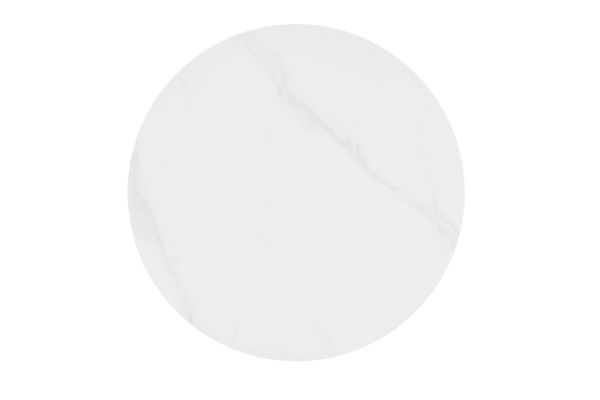 Picture of LAVANT Round Sintered Stone Table Top (White) - D60