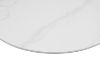 Picture of LAVANT Round Sintered Stone Table Top (White) - D70