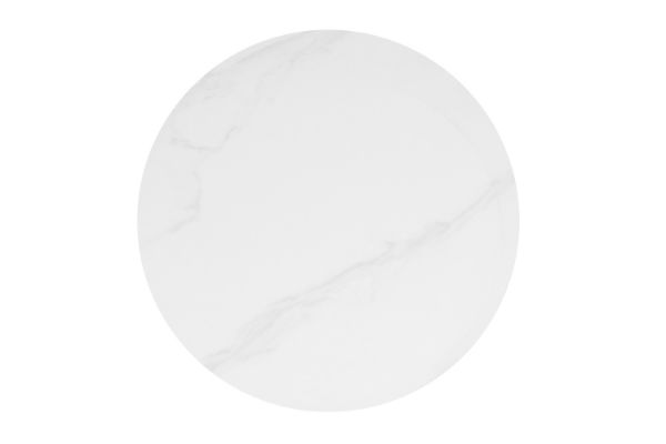 Picture of LAVANT Round Sintered Stone Table Top (White) - D80