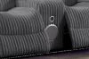 Picture of GRACEY 3/2/1 Seater Power Reclining Sofa Range with Bluetooth Speaker + USB & LED (Grey)