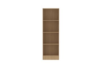 Picture of MOOK 180x57cm 4-Tier Bookshelf (Light Oak)