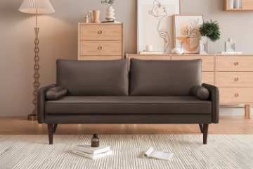 Picture of ATAMAN 3 Seater Sofa (Coffee Brown)