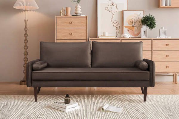 Picture of ATAMAN 3 Seater Sofa (Coffee Brown)
