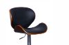Picture of [FLOOR MODEL CLEARANCE] ARTIS Bentwood Adjustable Swivel Gas Lift Bar Stool (Black)