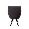 Picture of [FLOOR MODEL CLEARANCE] BRUNO Technical Fabric Swivel Dining Chair *Dark Grey