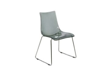 Picture of [FLOOR MODEL CLEARANCE]  Crystal Dining Chair (Smoke)
