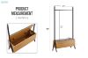 Picture of [FLOOR MODEL CLEARANCE] FLEX Coat Hanger with Storage Bench (180x97cm)