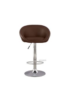 Picture of [FLOOR MODEL CLEARANCE] GLENNIA PU Barstool *Brown